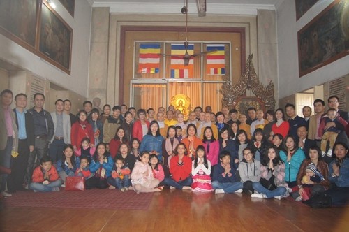 Nét xuân trong lễ cầu an đầu năm của Cộng đồng người Việt ở Ấn Độ - ảnh 1